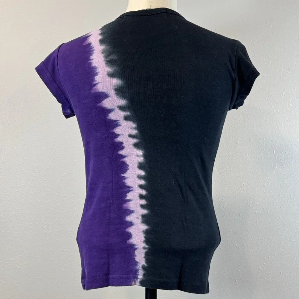 Sturgis Bike Week 2006 Tie-Dye T-Shirt Womens Sz Small Purple Black Short Sleeve - Picture 3 of 14